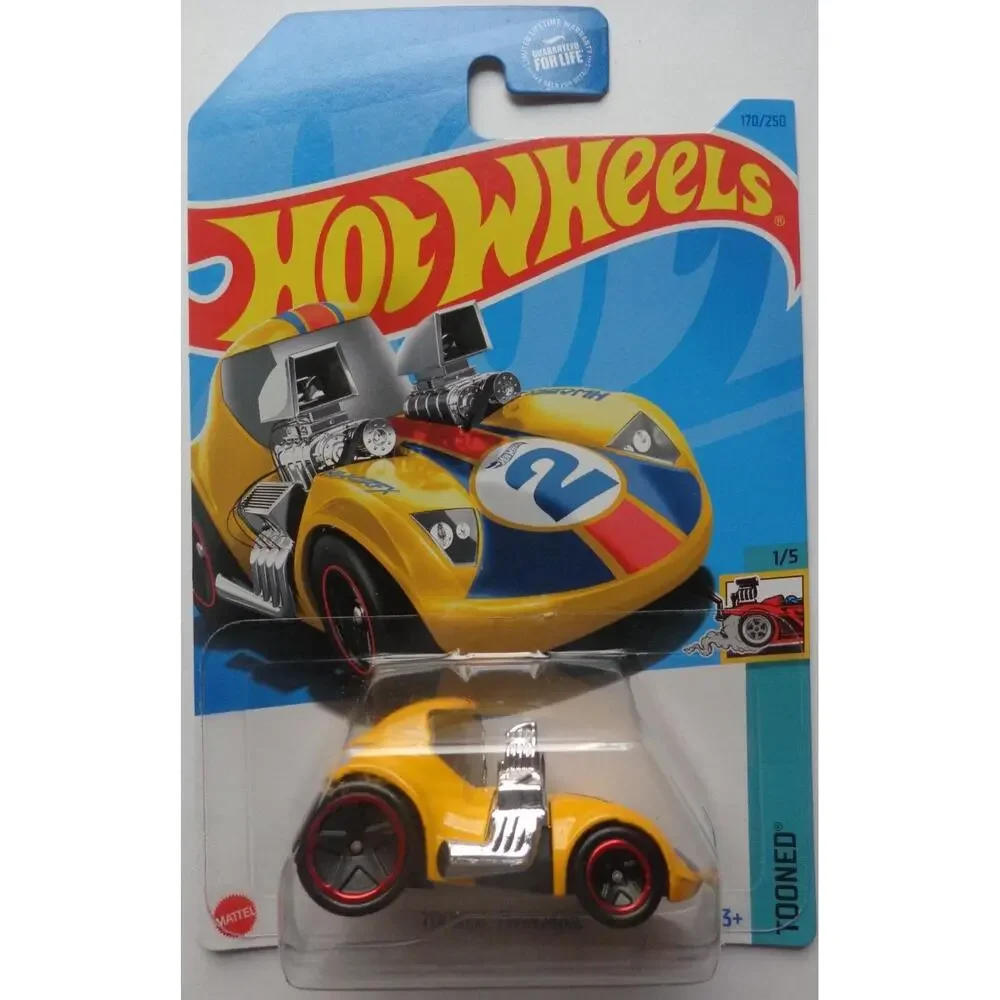 Hot Wheels Twin Mill Tooned 1/5, 170/250 Yellow